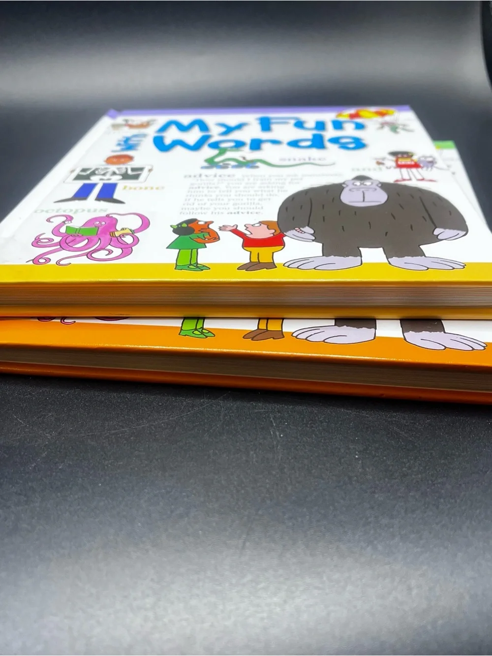 Lot Of 2 My Fun With Words Kid’s Dictionary Books A-K, L-Z Early Education